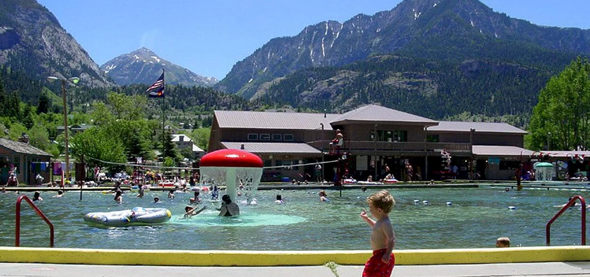 image of hot springs in Telluride area